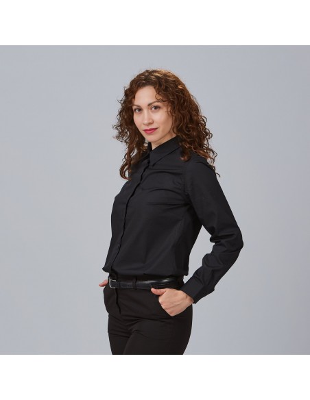 CAMISA MUJER M/L ELASTAN