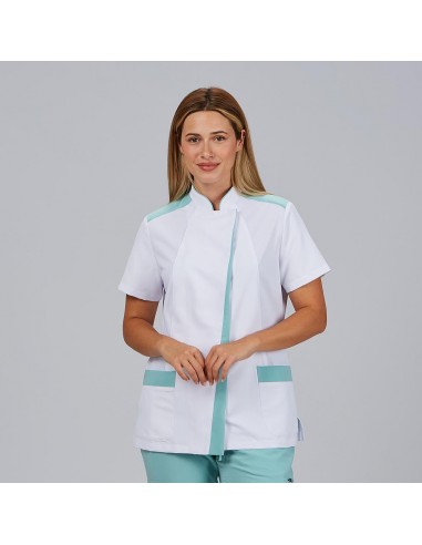 BLUSA MUJER ABIERTA CUELLO MAO M/C JUDIT