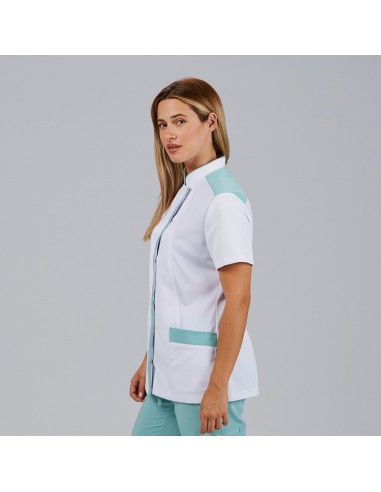 BLUSA MUJER ABIERTA CUELLO MAO M/C JUDIT