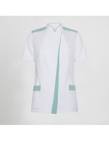 BLUSA MUJER ABIERTA CUELLO MAO M/C JUDIT