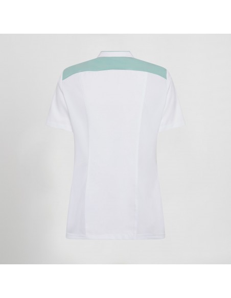 BLUSA MUJER ABIERTA CUELLO MAO M/C JUDIT