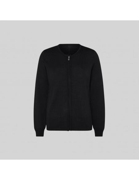 CARDIGAN MUJER PUNTO FINO CON CREMALLERA