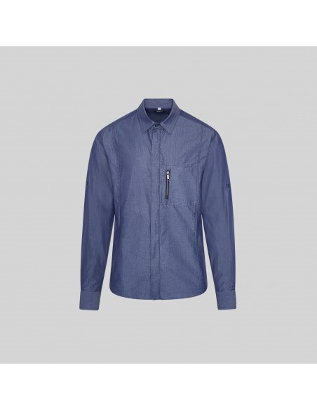 CAMISA HOMBRE CREMALLERAS SLIM FIT FABIO