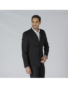 AMERICANA HOMBRE 2 BOTONES CUELLO CHIMENEA SLIM FIT TRIVIAL