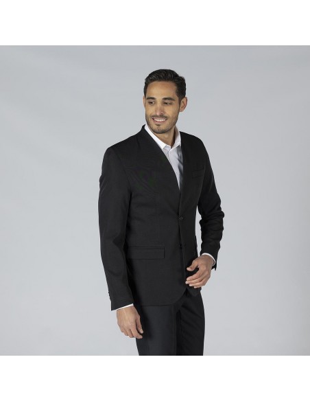 AMERICANA HOMBRE 2 BOTONES CUELLO CHIMENEA SLIM FIT TRIVIAL