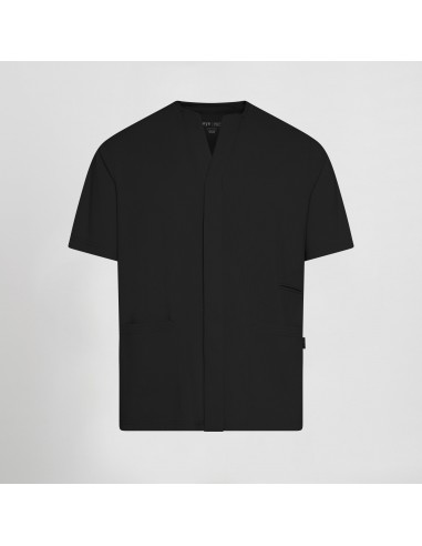 BLUSA HOMBRE ABIERTA CUELLO PICO M/C ALONSO