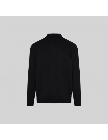 CARDIGAN HOMBRE PUNTO GRUESO CON CREMALLERA