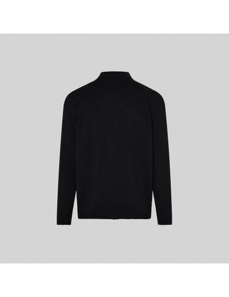 CARDIGAN HOMBRE PUNTO GRUESO CON CREMALLERA