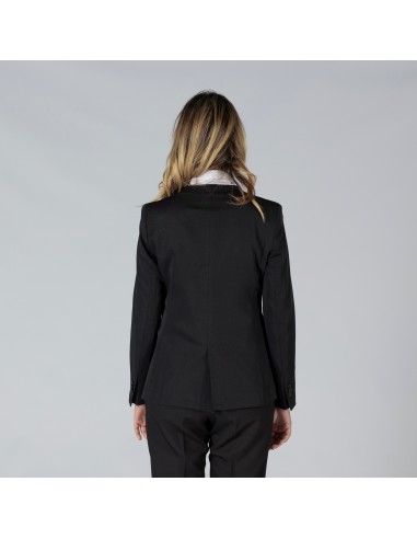 AMERICANA MUJER 1 BOTON SOLAPA INVERTIDA TRIVIAL