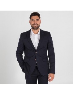 AMERICANA HOMBRE 2 BOTONES SLIM FIT COLD