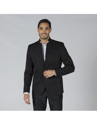 AMERICANA HOMBRE 1 BOTON SOLAPA INVERTIDA SLIM FIT TRIVIAL