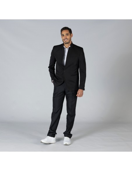 AMERICANA HOMBRE 1 BOTON SOLAPA INVERTIDA SLIM FIT TRIVIAL