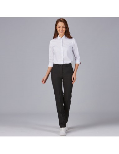 PANTALON MUJER PLANA POLIESTER BOLSILLO FRANCES
