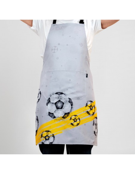 DELANTAL CON PETO FUTBOL