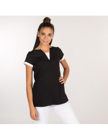 BLUSA MUJER HAITI NEGRA