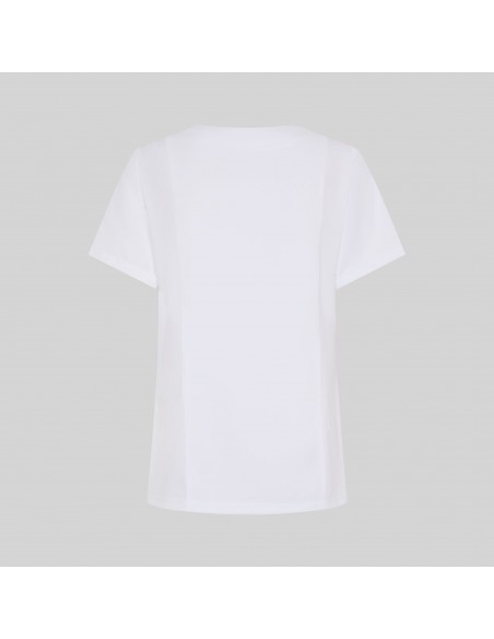 BLUSA MUJER BOTON PRESION M/C AINA