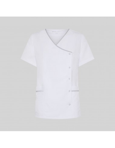 BLUSA MUJER BOTON PRESION M/C AINA