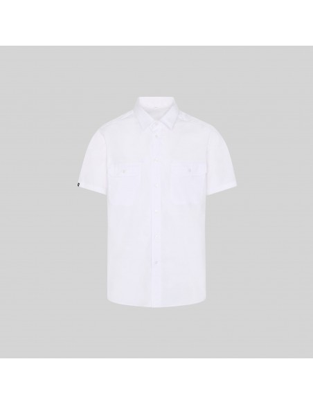 CAMISA UNISEX CHARRETERAS M/C ELASTAN CAMISA UNISEX CHARRETERAS M/C ELASTAN