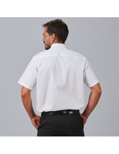 CAMISA UNISEX CHARRETERAS M/C ELASTAN