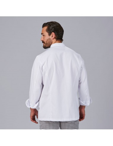 CHAQUETA COCINA UNISEX NAPOLES ANTIMANCHAS (TEFLON) M/L