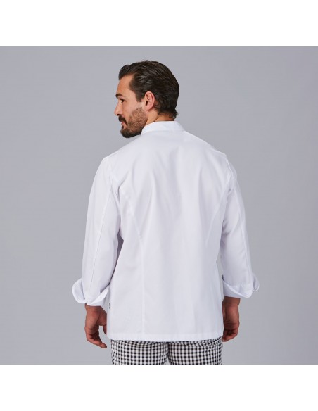 CHAQUETA COCINA UNISEX NAPOLES ANTIMANCHAS (TEFLON) M/L CHAQUETA COCINA UNISEX NAPOLES ANTIMANCHAS (TEFLON) M/L