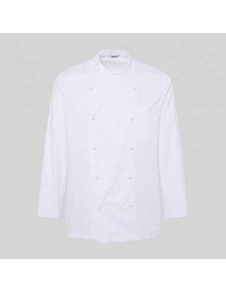 CHAQUETA COCINA UNISEX NAPOLES ANTIMANCHAS (TEFLON) M/L CHAQUETA COCINA UNISEX NAPOLES ANTIMANCHAS (TEFLON) M/L