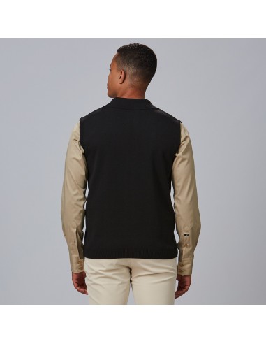 CHALECO CUELLO SOLAPA ABOTONADO HOMBRE