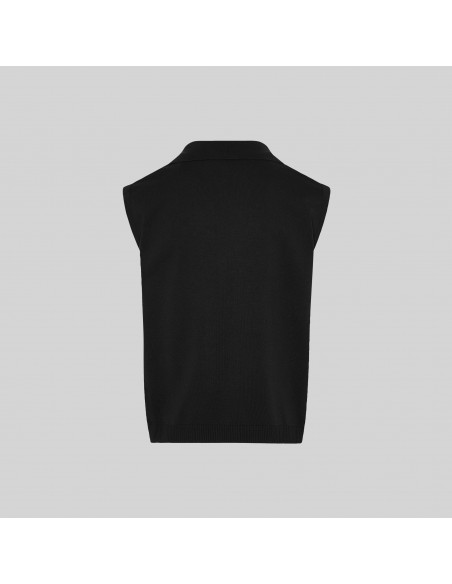 CHALECO CUELLO SOLAPA ABOTONADO HOMBRE