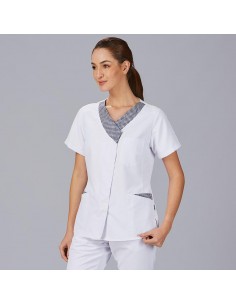BLUSA MUJER ABIERTA COMBI PEÑA
