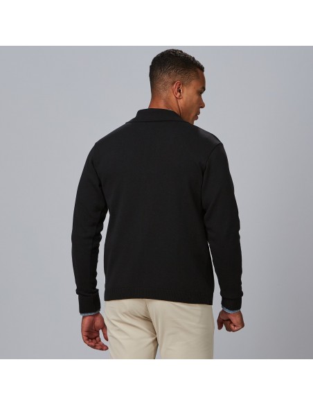 CARDIGAN CUELLO SOLAPA ABOTONADO HOMBRE