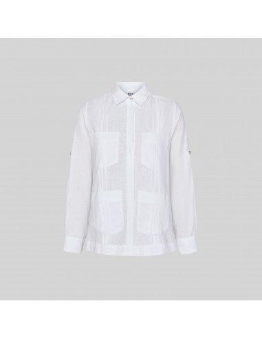 GUAYABERA MUJER CUELLO CAMISERO SUMATRA