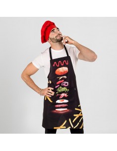 DELANTAL HAMBURGUESA