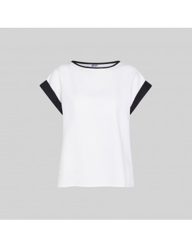 BLUSA MUJER MANGA CORTA VUELTA