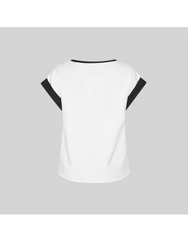 BLUSA MUJER MANGA CORTA VUELTA