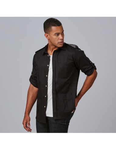 CAMISA UNISEX MANGA ROLL UP MICHELE