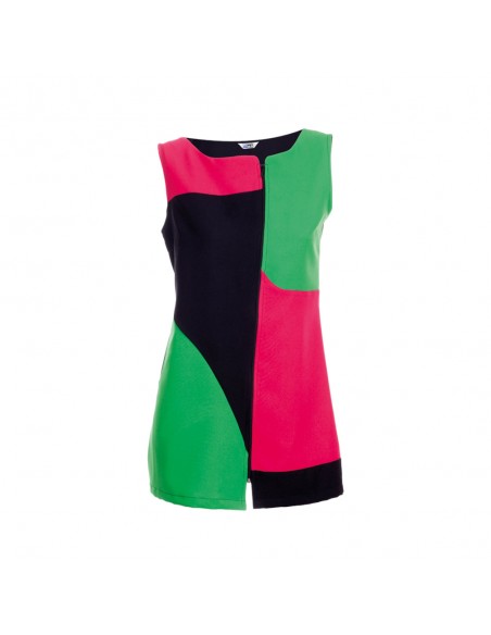 BLUSA MUJER BICOLOR