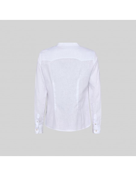 GUAYABERA MUJER CUELLO MAO ISABELA