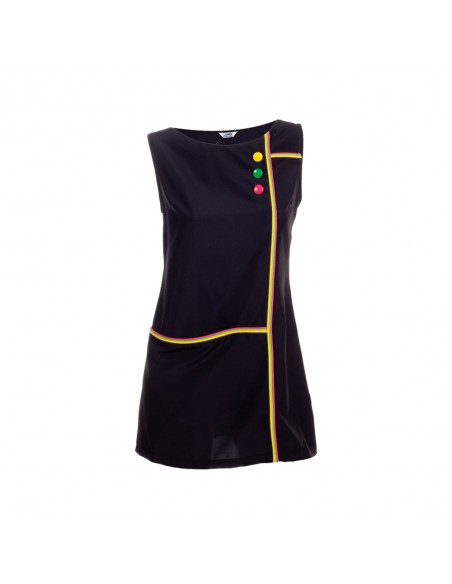 BLUSA S/MANGAS TRIPLE VIVO