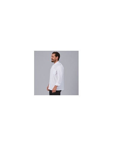 CHAQUETA COCINA UNISEX M/L SARGA BLANCA
