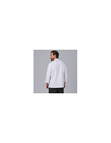 CHAQUETA COCINA UNISEX M/L SARGA BLANCA