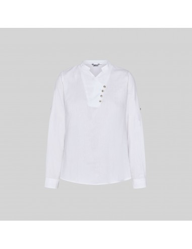 CAMISA MUJER CHAMBRAY CUELLO MAO LANAY