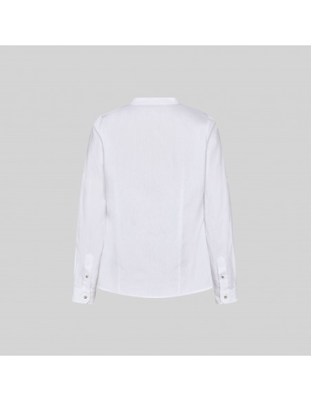 CAMISA MUJER CHAMBRAY CUELLO MAO LANAY