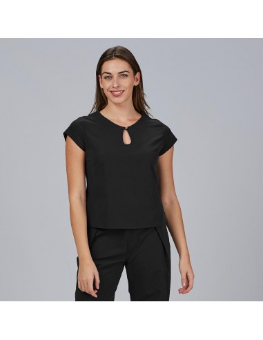 BLUSA MUJER ESCOTE LAGRIMA M/C PETRA