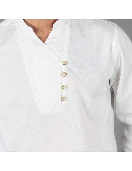 CAMISA HOMBRE CHAMBRAY CUELLO MAO NIAS CAMISA HOMBRE CHAMBRAY CUELLO MAO NIAS