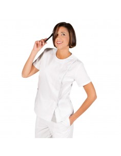 BLUSA MUJER C/REDONDO BOTONES COSTADO