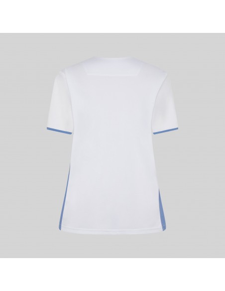 BLUSA HOMBRE ESCOTE PICO COMBINADA M/C GAEL