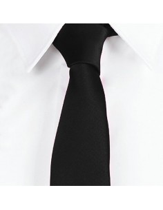 CORBATA SIN NUDO DE PALA ESTRECHA