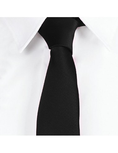 CORBATA SIN NUDO DE PALA ESTRECHA