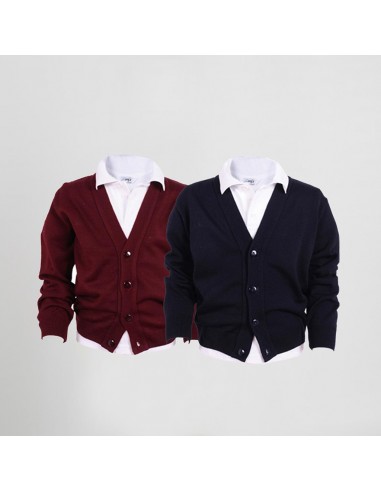 CARDIGAN INFANTIL ABOTONADO COLEGIAL