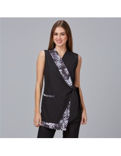BLUSA MUJER CUELLO SMOKING FICUS